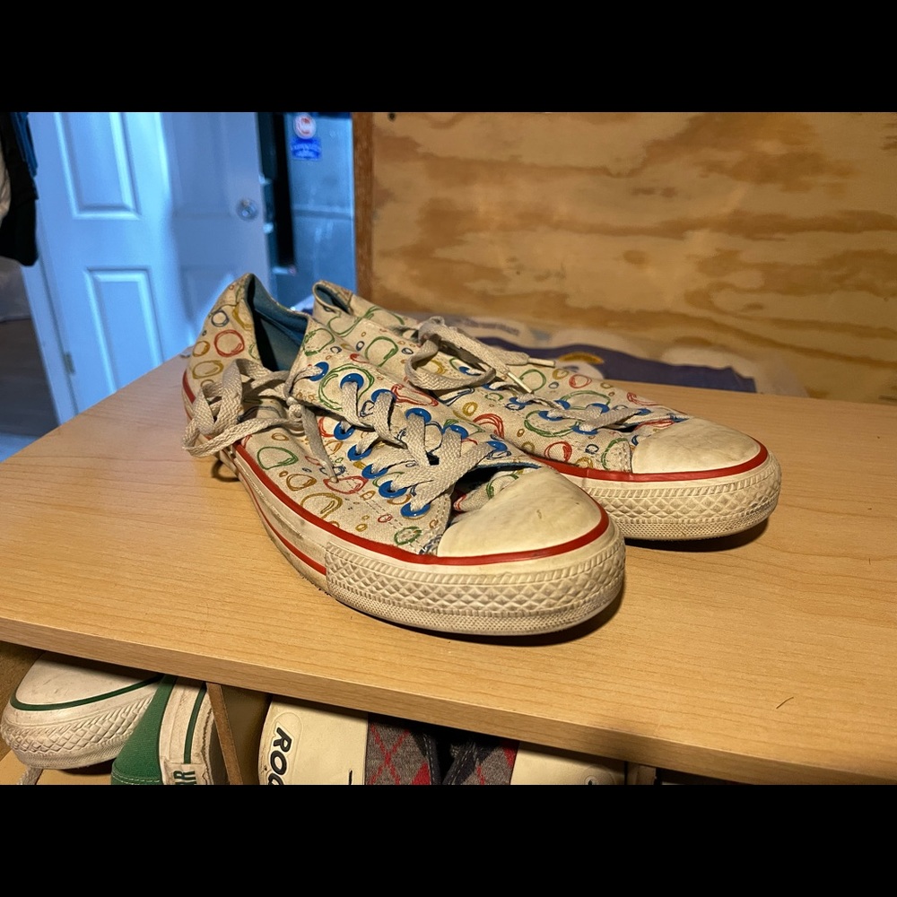 Worn Converse